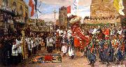 James Tissot Pape a Jerusalem oil painting on canvas